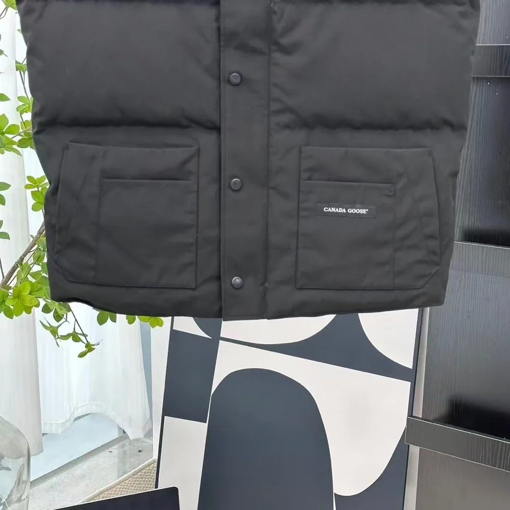 Canada Goose Black Puffer Vest